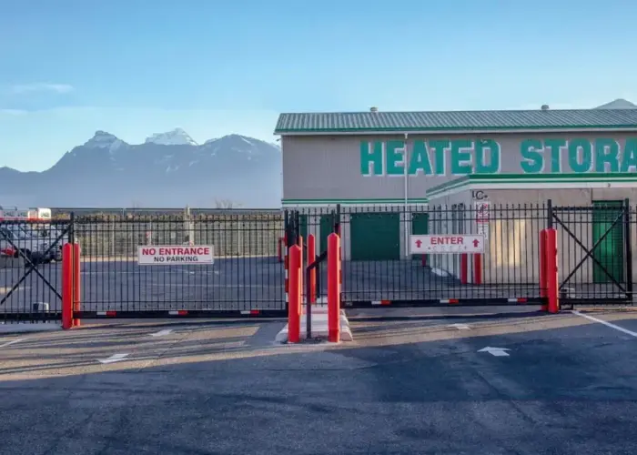Gated Storage Entrance
